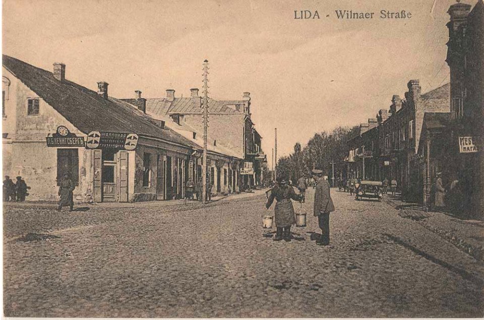 Lida, Vilenskaja-Rynak. Ліда, Віленская-Рынак (1915)