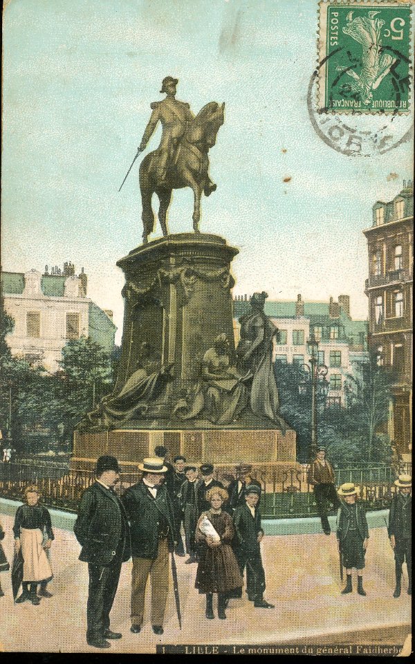 Lille - 1 - Monument general Faidherbe