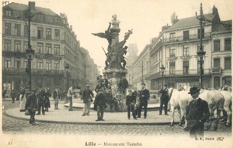 Lille - 11 - Monument Testelin
