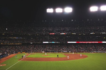 Dome venue baseball photo