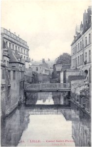 Lille - le canal Saint Pierre