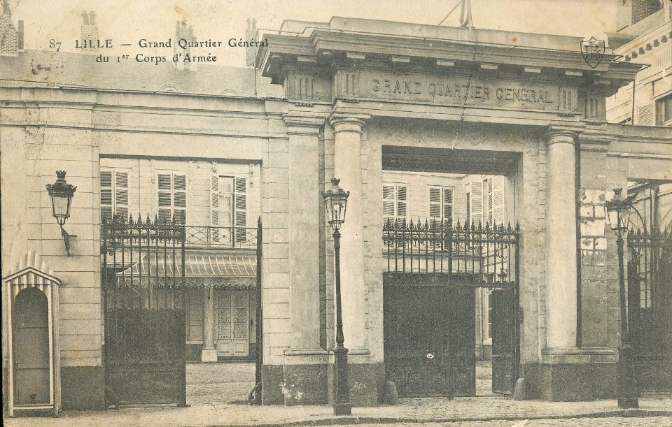 Lille - 87 - Grand quartier general du 1 corps d'armee