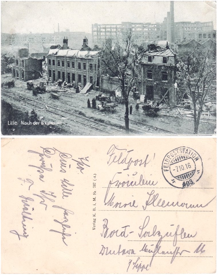 Lille - Nach der Explosion. v°-r°-jpg
