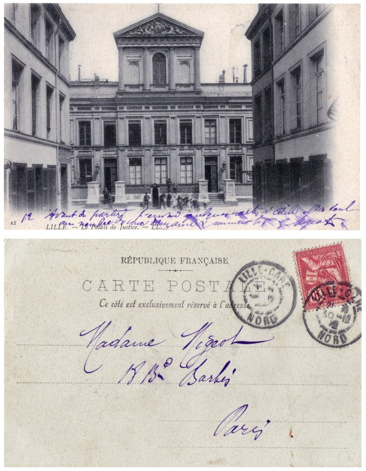 LILLE le Palais de Justice