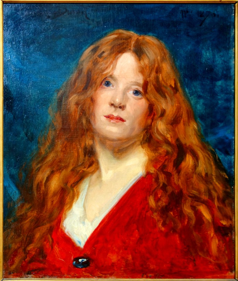 Lille PdBA carolus duran femme rousse