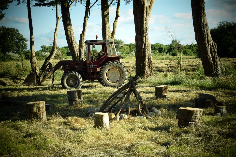 Wood field gite in rural normandy