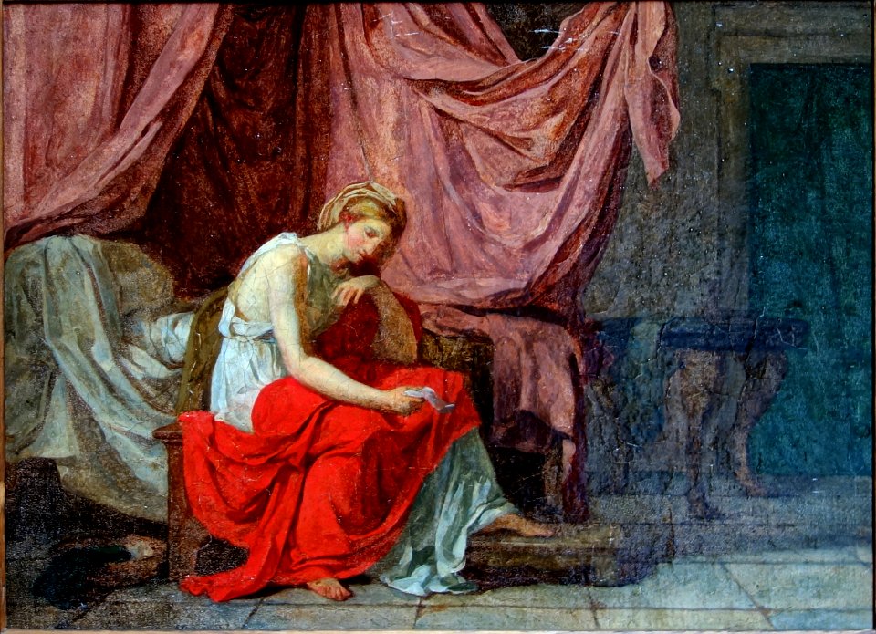 Lille PdBA Drouais jeune femme assise