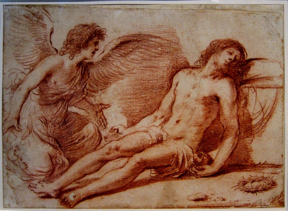 Lille PdBA guercino christ mort