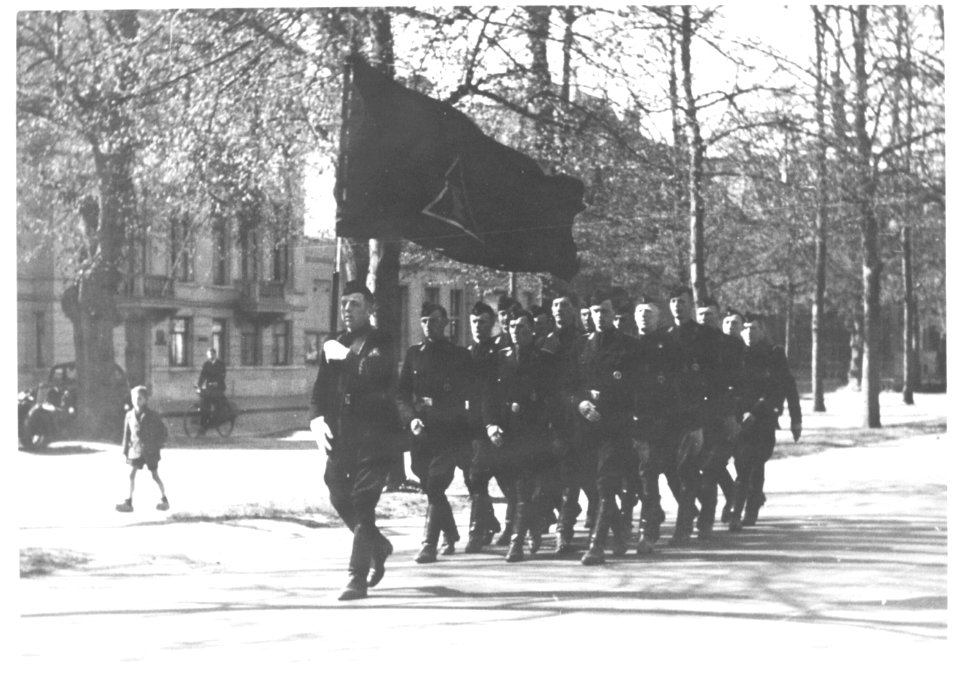 Lijfwacht Mussert - Fotodienst der NSB - NIOD - 78134