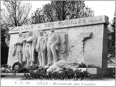 Lille – Le Monument des Fusillés –