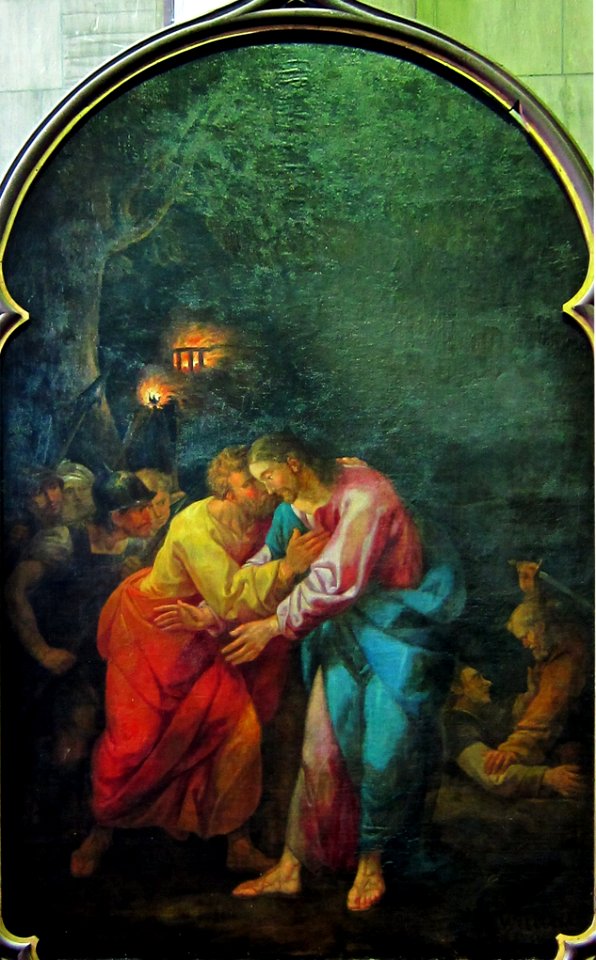Lille st maurice watteau arrestation christ
