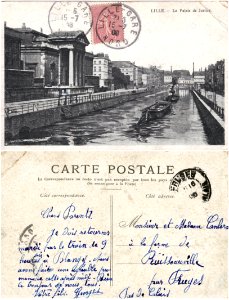 Lille — Le Palais de Justice et la Basse Deûle