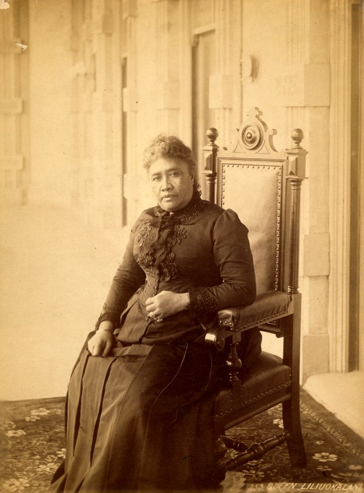 Liliuokalani in 1891 (PPWD-16-3-026)