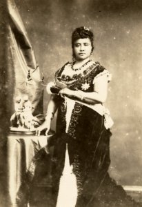 Liliuokalani, photograph by A. A. Montano (PP-98-10-010)