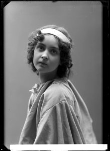 Lilli Lennartson in Pelleas och Melisande at Svenska teatern 1906 - SMV - NL017