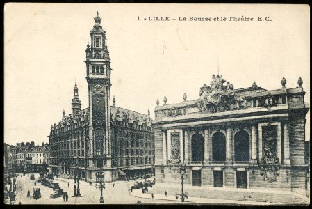 Lille - 1 - Bourse et Theatre