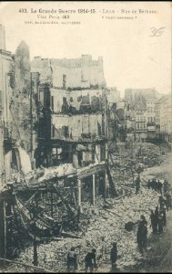 Lille - 403 - Grande Guerre 14-15 - Rue de Bethune
