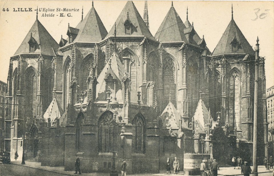 Lille - 44 - Eglise Saint Maurice Abside