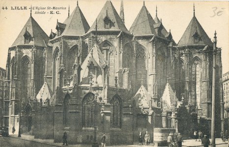 Lille - 44 - Eglise Saint Maurice Abside