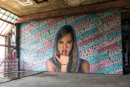 Teufelsberg graffiti street art