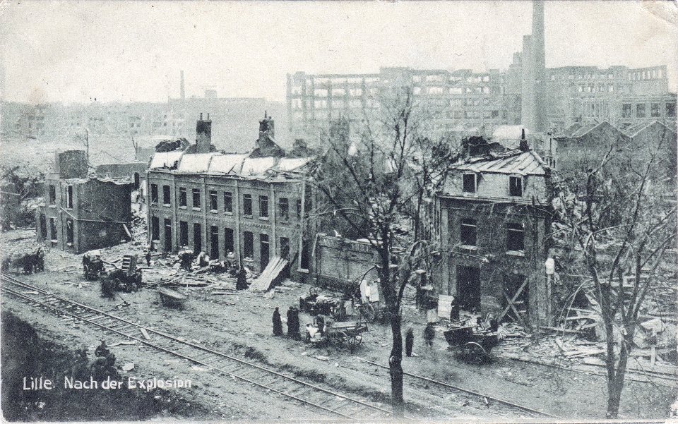 Lille - Nach der Explosion