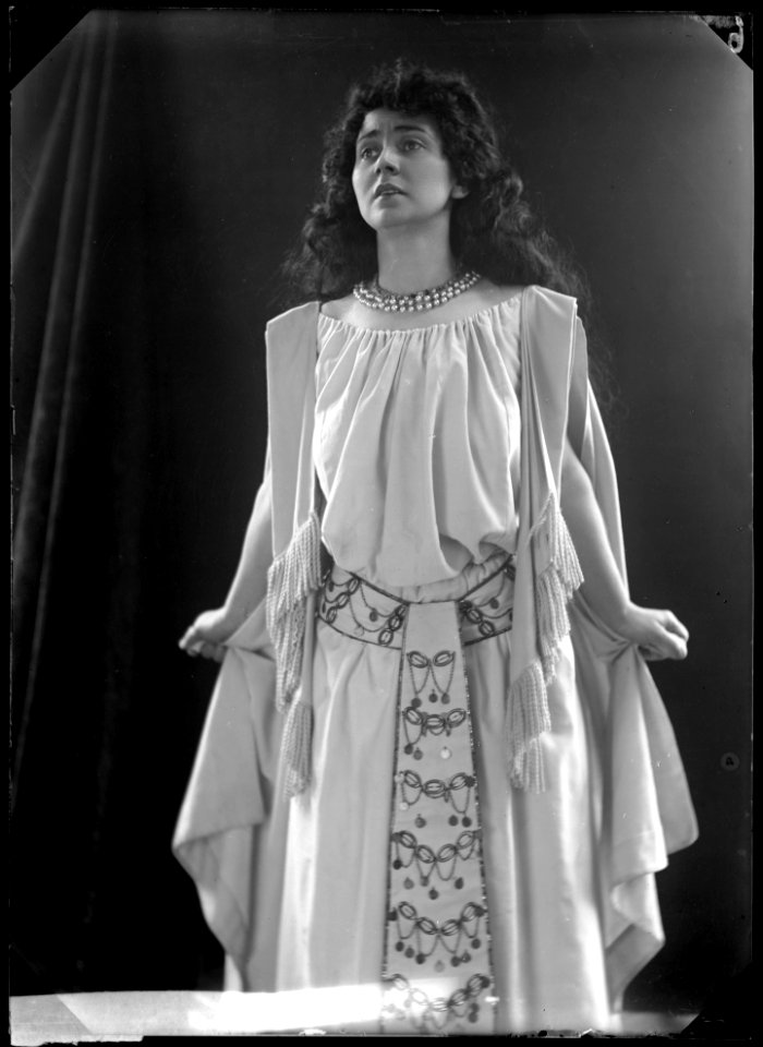 Lilly Walleni in Aida at Kungliga Operan 1906 - SMV - NV047