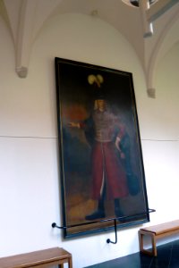 Life-size portrati of Daniel Cajanus in Haarlem city hall photo
