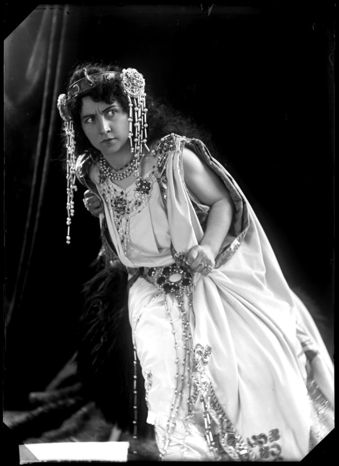 Lilly Walleni as Amneris in the opera Aida at Kungliga Operan 1906 - SMV - GV053