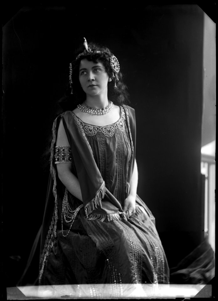 Lilly Walleni in Aida at Kungliga Operan 1906 - SMV - NV049