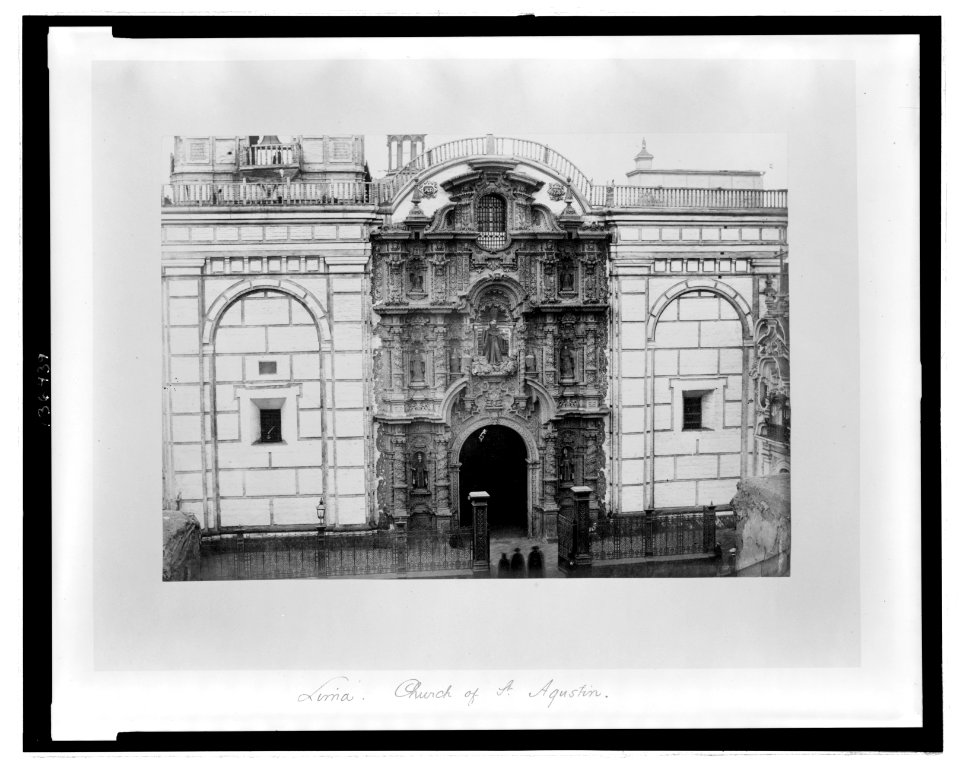 Lima. Church of St. Augustin LCCN2006679718