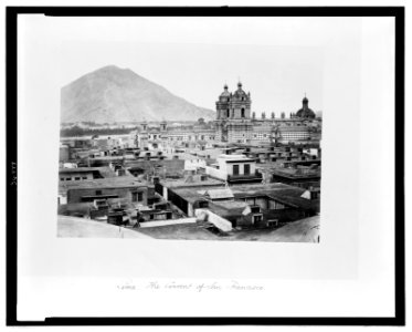 Lima. The Convent of San Francisco LCCN2006679728