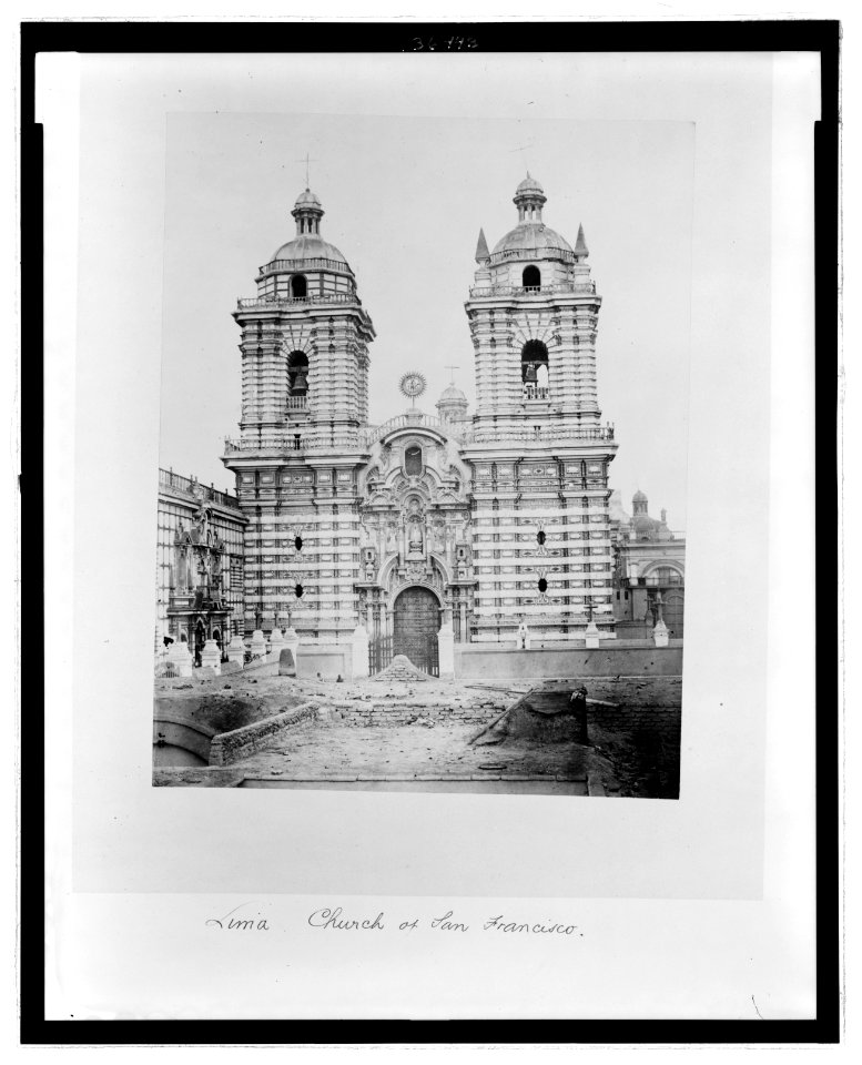Lima. Church of San Francisco LCCN2006679722