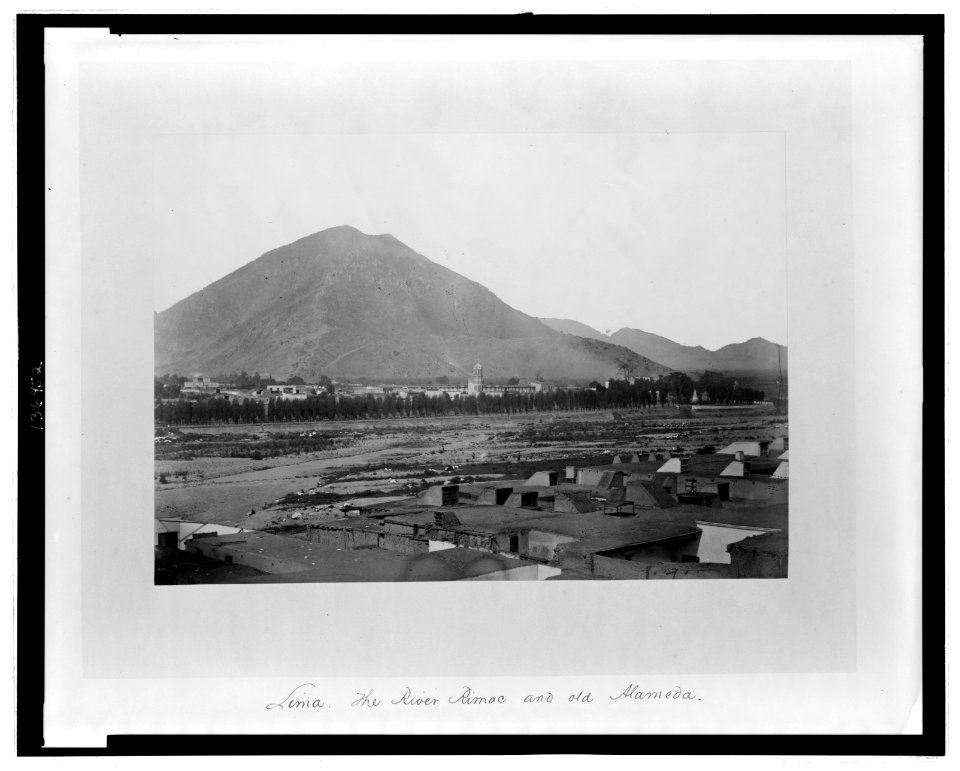Lima. The River Rimac and Old Alemeda LCCN2006679731