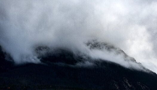 Mountain fog cold