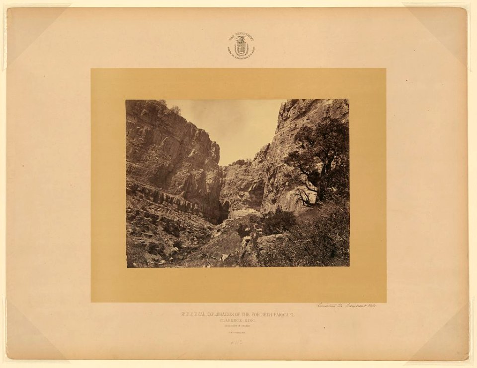 Limestone Cñ, Humboldt Mts. - T. H. O'Sullivan, phot. LCCN2006683875