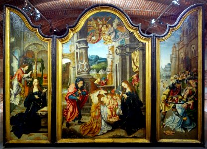 Lille PdBA triptyque de la nativite