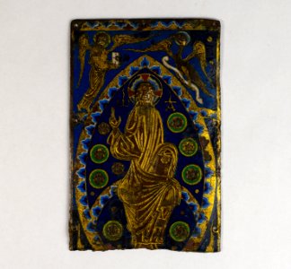 Limoges Bronze Enamelled Plaque (from Gospel Lectionary)