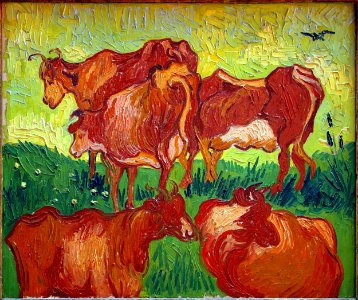 Lille Pdba van gogh vaches photo