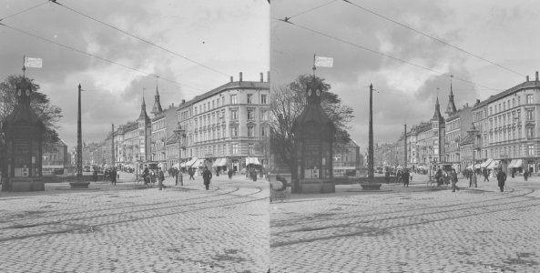 Lille Trianglen og Østerbrogade, 1901-1922
