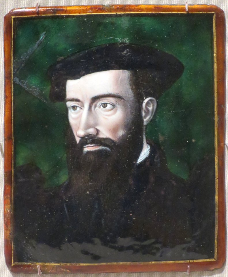 Portrait of a Man, workshop of Léonard Limosin
