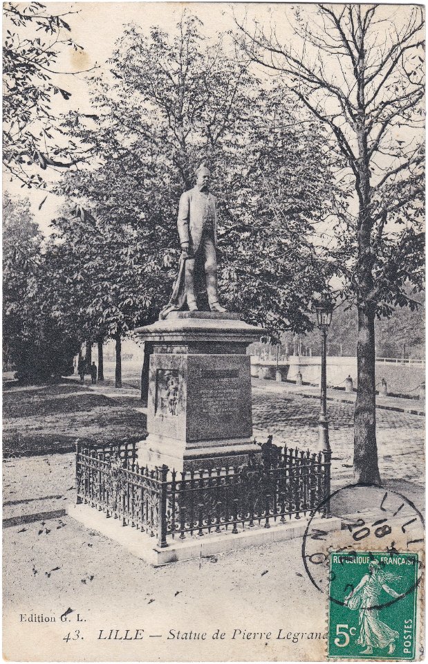 Lille – Statue de Pierre Legrand