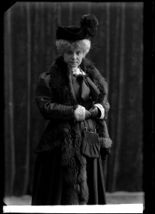 Lina Sandell in Gertrud at Dramatiska teatern 1907 - SMV - GS018