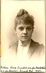 Lina Sandell, porträtt - SMV - H7 108