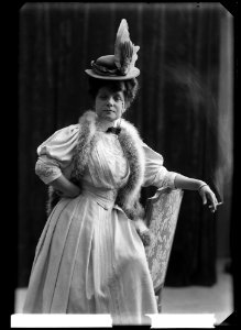 Lina Sandell in Jerikos murar at Dramatiska teatern 1907 - SMV - GS016