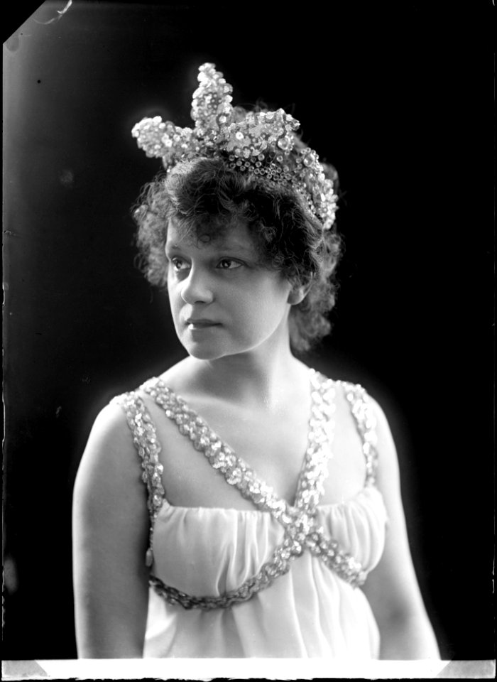 Lina Sandell in Lyckan at Svenska teatern 1903 - SMV - NS012