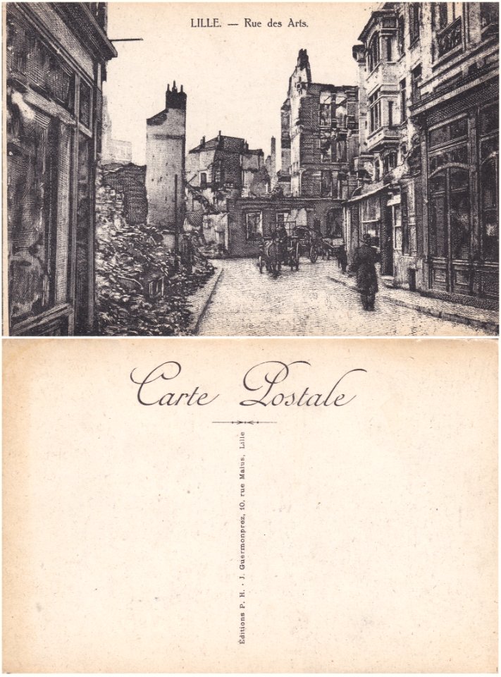 Lille. — Rue des Arts .vº- rº