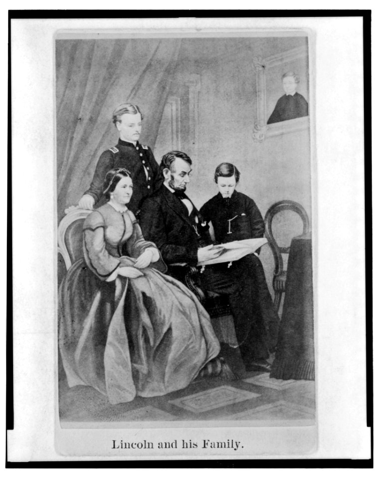 Lincoln and his family LCCN2004680051
