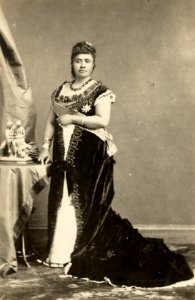 Liliuokalani, photograph by A. A. Montano (PPWD-16-4-007)