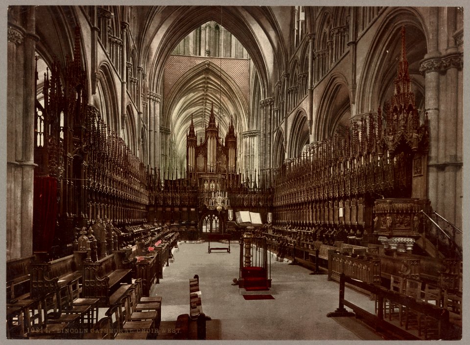 Lincoln Cathedral, Choir West LCCN2017659717