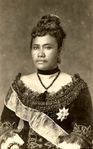 Liliuokalani, photograph by Menzies Dickson (PPWD-16-4-006)